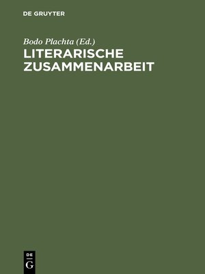 cover image of Literarische Zusammenarbeit
